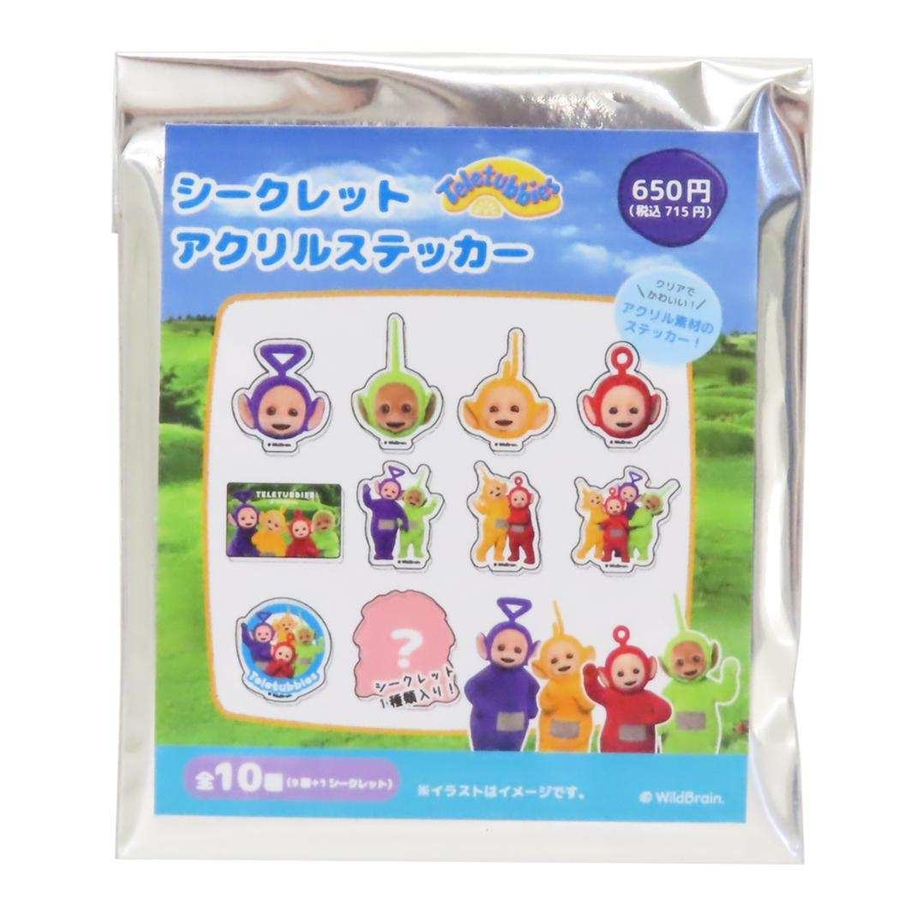 テレタビーズ ダイカットシール シークレットアクリルステッカー[品番