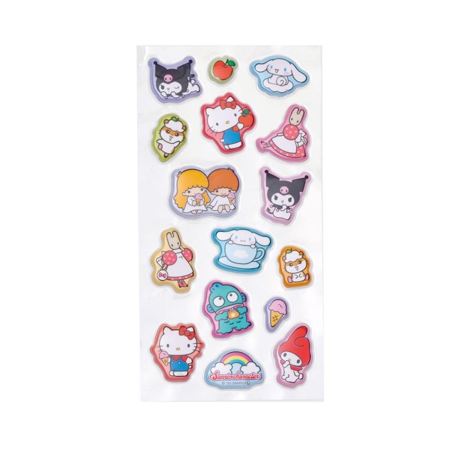 サンリオ　プレミアムシール1シート サンリオキャラクターズ シールシート ぷくっとシール[品番