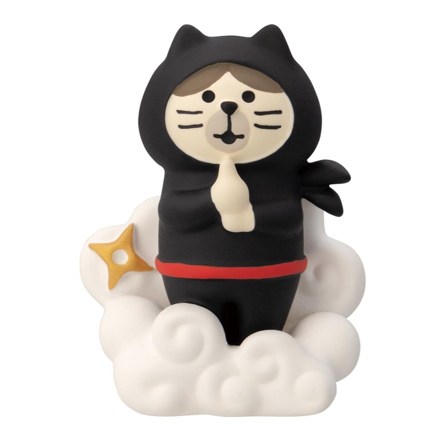 磁石 日本旅行マグネット 忍者猫 デコレ 冷蔵庫 かわいい グッズ [品番