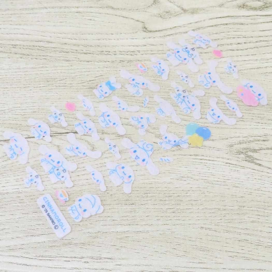 シナモロール シールシート ふわふわサンリオキャラクターズしーる