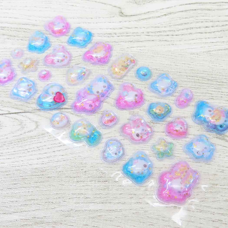 シールシート ストーンつきメロウアクアリウム ハッピーマーチ[品番