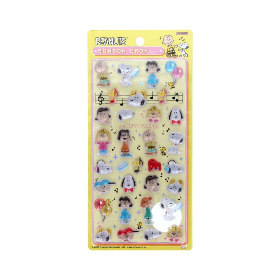 スヌーピー シールシート ボンボンドロップシール[品番：BREW0189237