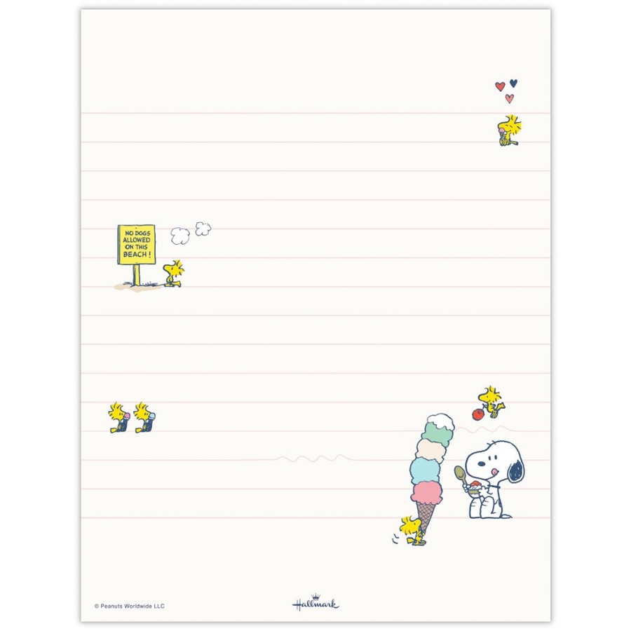 スヌーピー 手紙セット レターセット[品番：BREW0189928