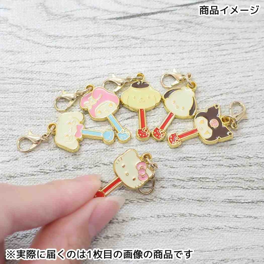 ポムポムプリン チャーム ファスナーアクセサリー 平成レトロ サンリオ ポムポムプリン ファスナーマスコット Petitチャーム[品番