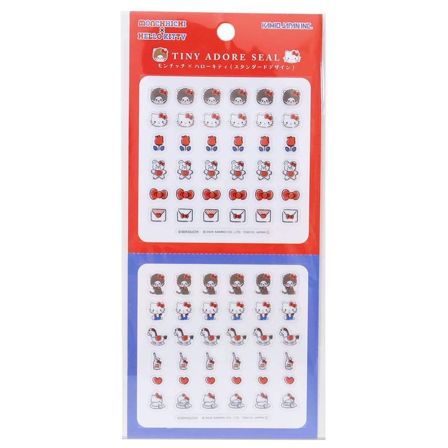 モンチッチxハローキティ シールシート TINY[品番：BR…