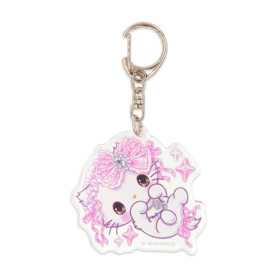 チャーミーキティ キーリング アクリルキーホルダー[品番：BREW0220714
