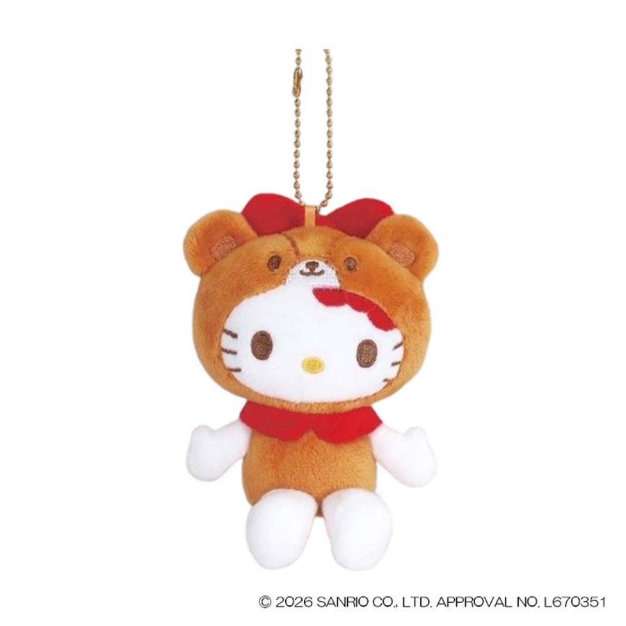 ハローキティ マスコット ミニぬいぐるみボールチェーン[品番