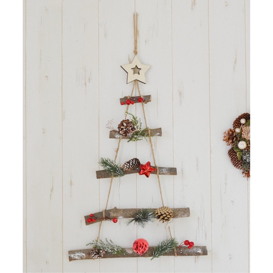 x ウッドデコレーションハンガークリスマスツリー 50x34cm 品番 Ikaw Lbc With Life エルビーシー のレディースファッション通販 Shoplist ショップリスト
