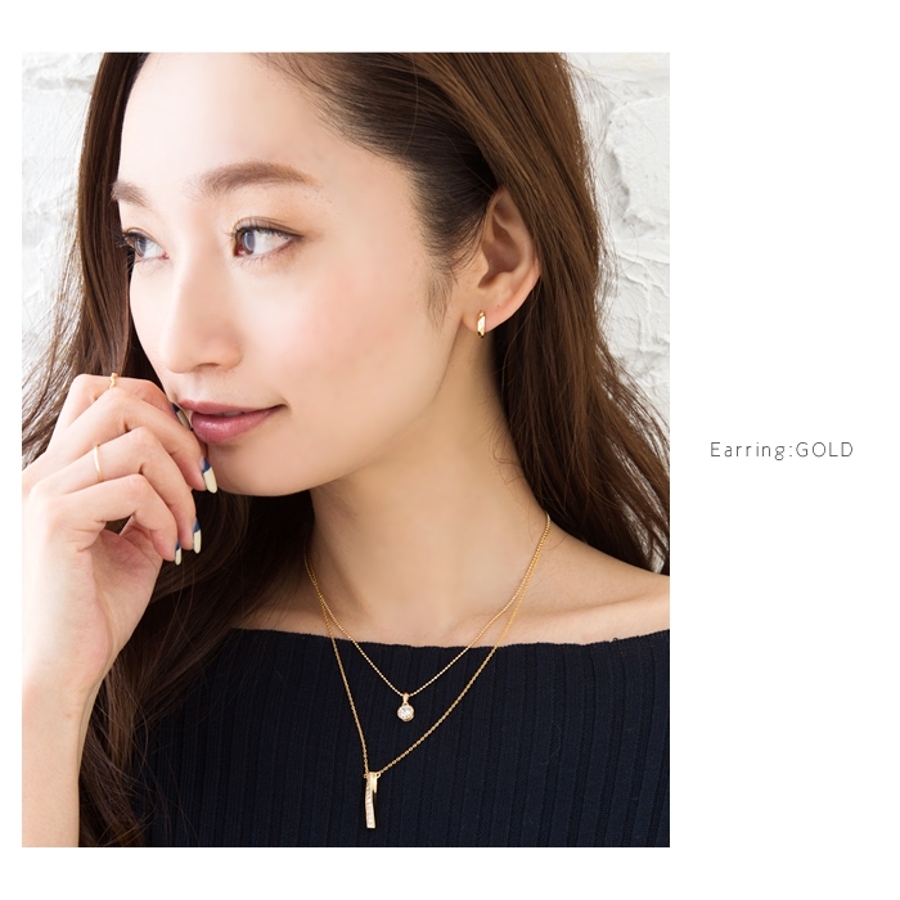 フープピアス フープイヤリング 18kコーティング[品番 フープピアス フープイヤリング 18kコーティング[品番