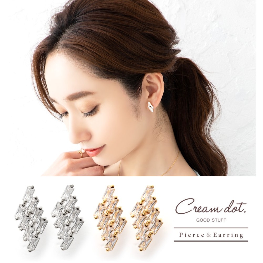 選べる ピアス イヤリング[品番：CRMA0005189]｜CREAM-DOT