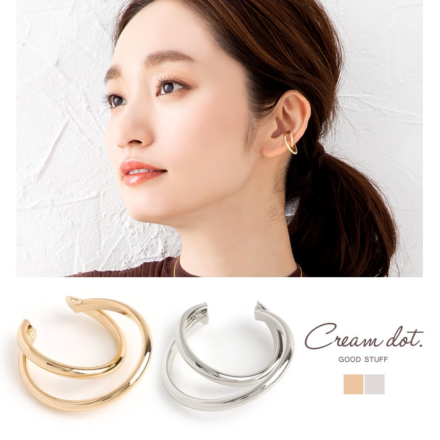 イヤーカフ レディース イヤーカフス 品番 Crma Cream Dot クリーム のレディースファッション通販 Shoplist ショップリスト