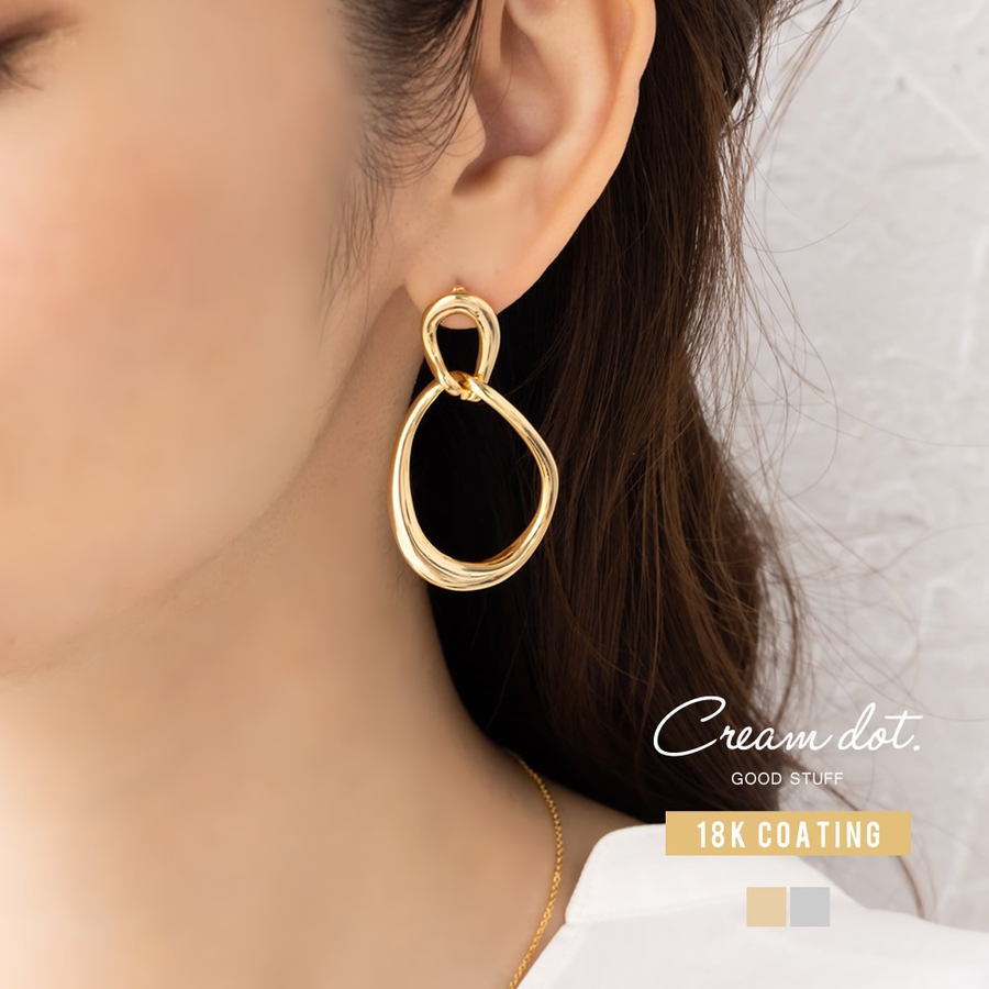公式サイト - ハイブランドの新作が続々登場 新品Laaina 18K ゴールド(片耳 イヤーカフ ダイヤモンド アクセサリー