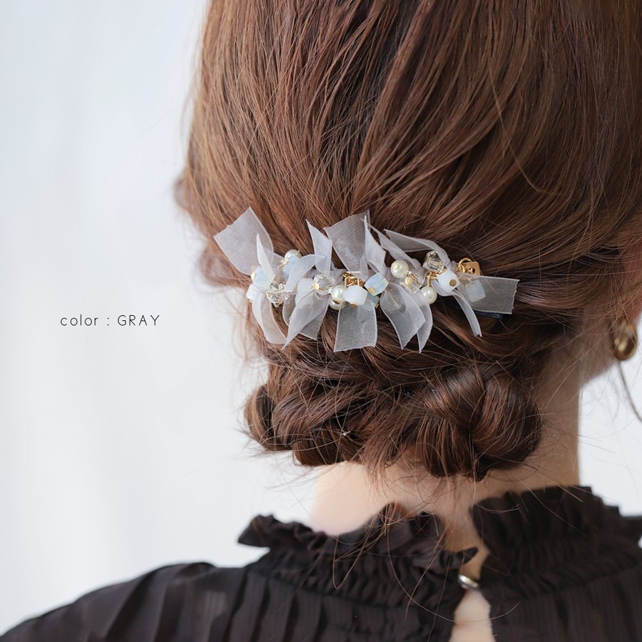 バレッタ ヘアクリップ ヘアアクセサリー[品番:CRMA0008545 バレッタ ヘアクリップ ヘアアクセサリー[品番:CRMA0008545