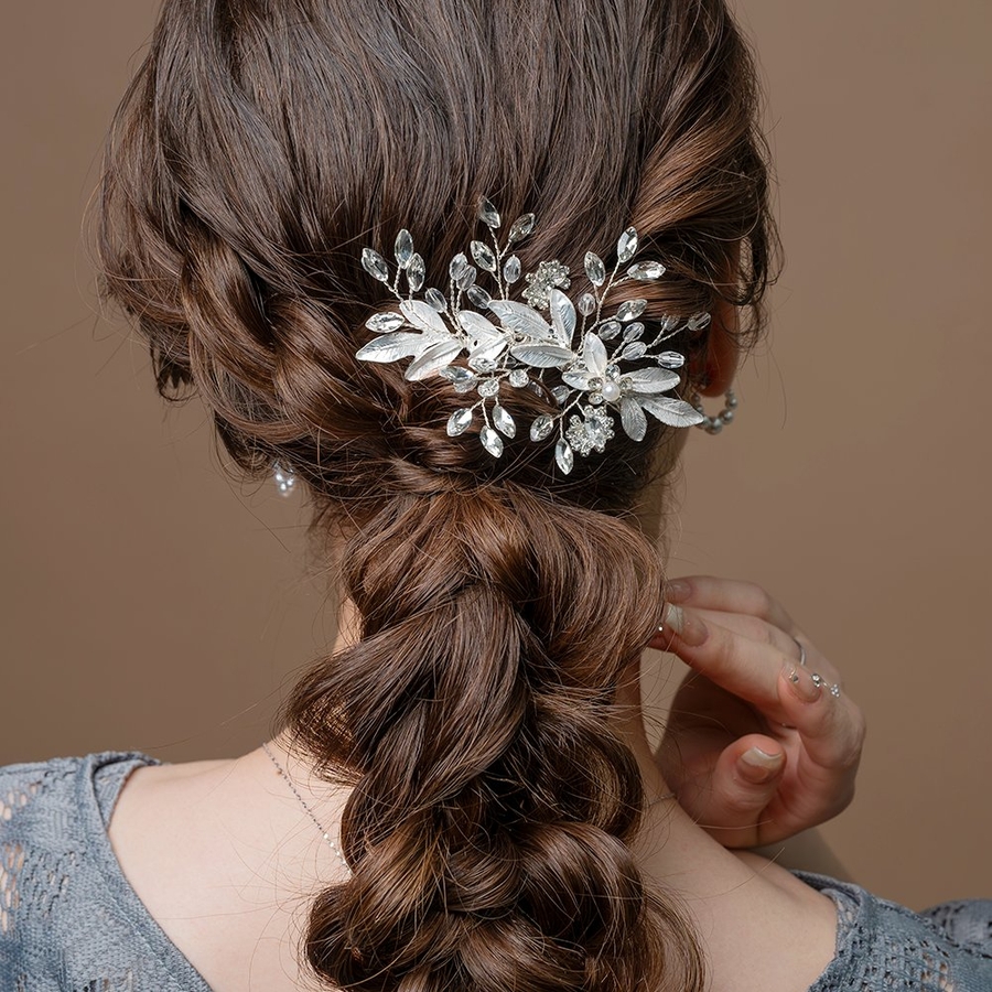 ヘアクリップ ヘアアクセサリー ビジュー[品番：CRMA0009785]｜CREAM