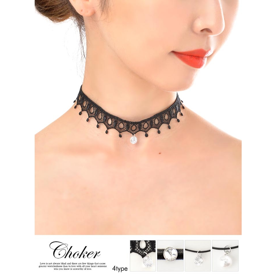 Casablanca チョーカー おしゃれ花嫁様ウエディングアクセサリー＆ドレスレンタル|orgablanca