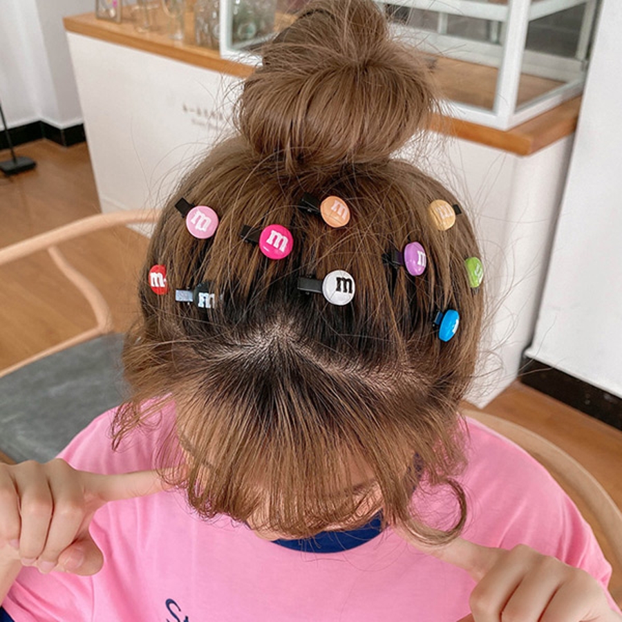 カラフルチョコモチーフ ミニヘアクリップ 10個セット[品番：DCTW0003031]｜Decorative （デコラティブ）のレディース ファッション通販｜SHOPLIST（ショップリスト）