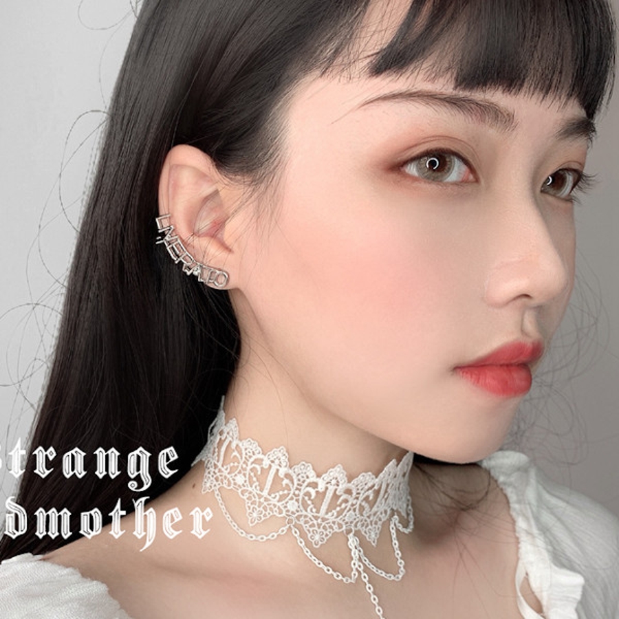 ロゴ＆ハートモチーフピアス[品番：DCTW0003155]｜Decorative 