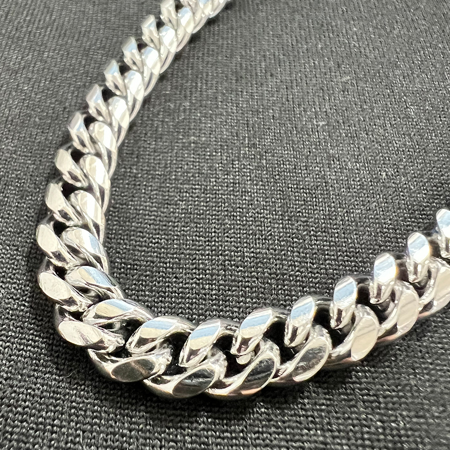 ボーンチェーンネックレス チェーンネックレス シルバー[品番