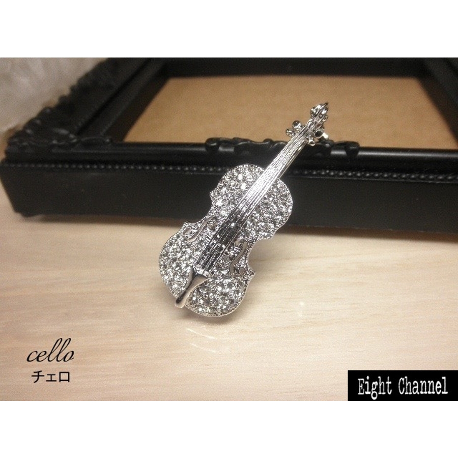 ブローチ 楽器 ピアノ[品番：ECLA0000048]｜Eight Channel （エイト