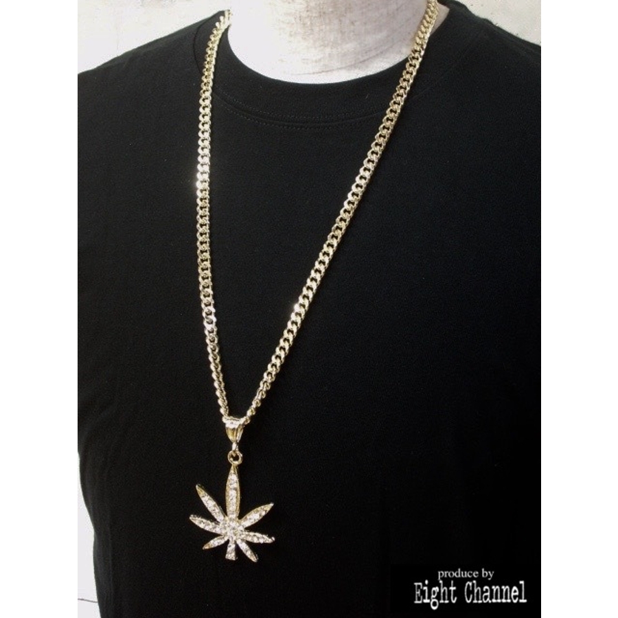ネックレス マリファナ ガンジャ[品番：ECLA0000258]｜Eight Channel
