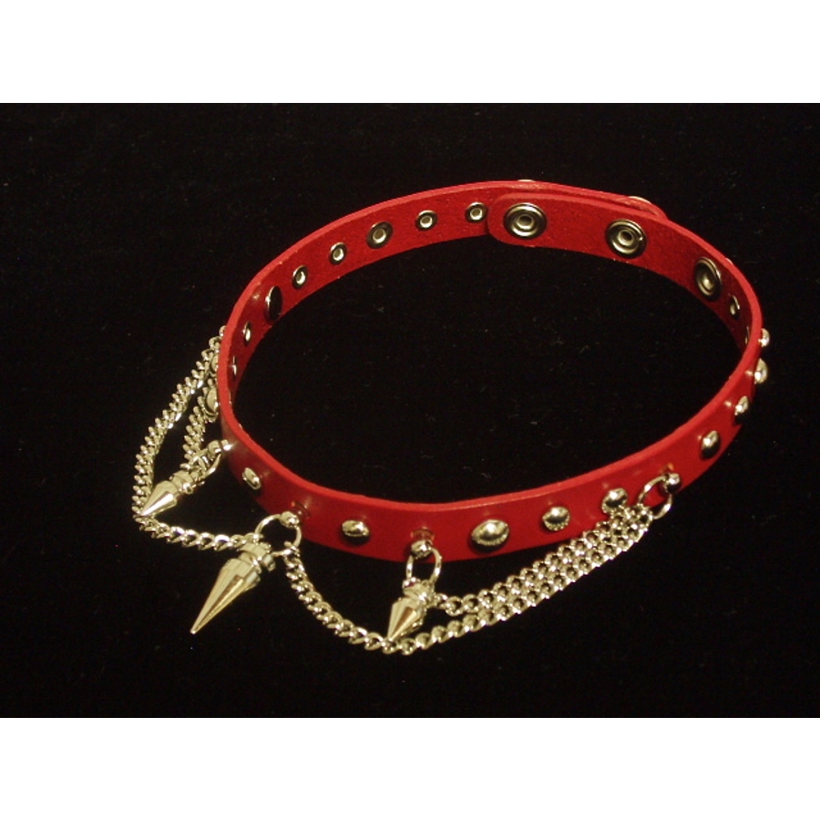 本革チョーカー スタッズ レザー[品番：ECLA0000892]｜Eight Channel