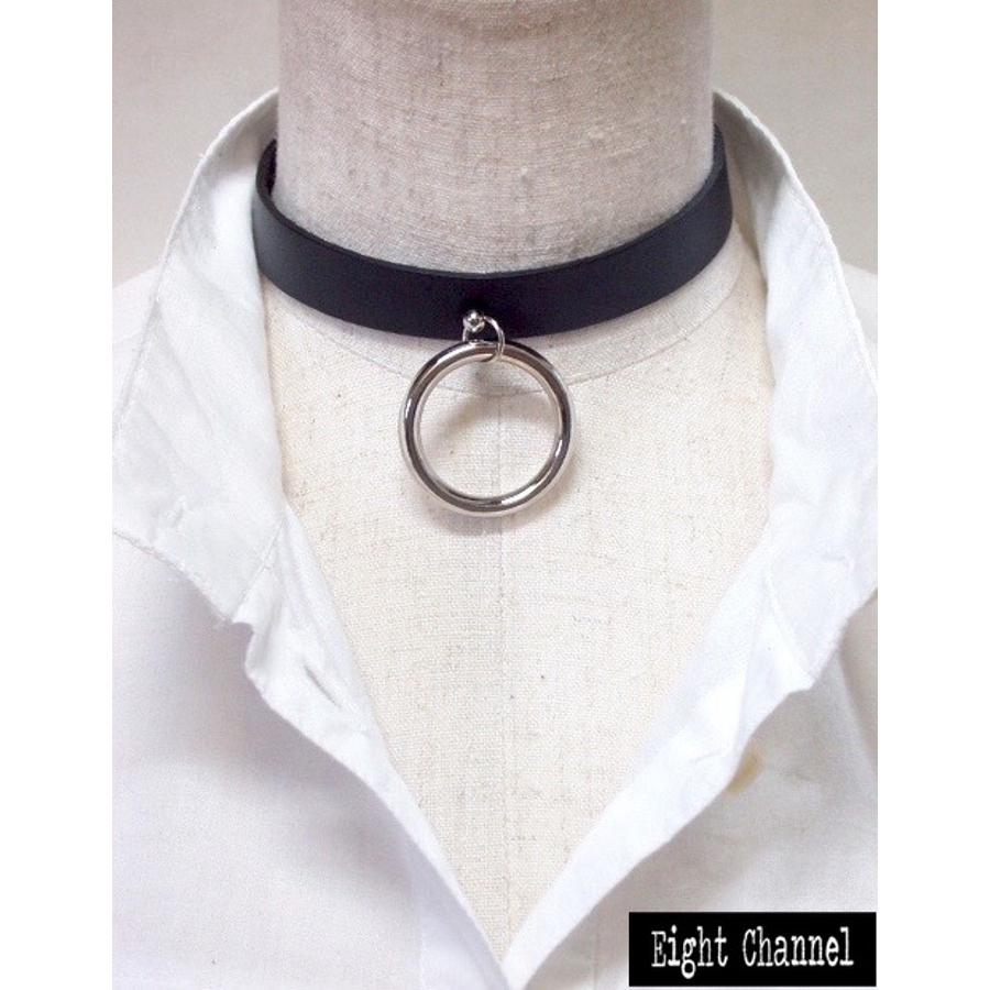 チョーカー 輪っか リング下がり[品番：ECLA0000902]｜Eight