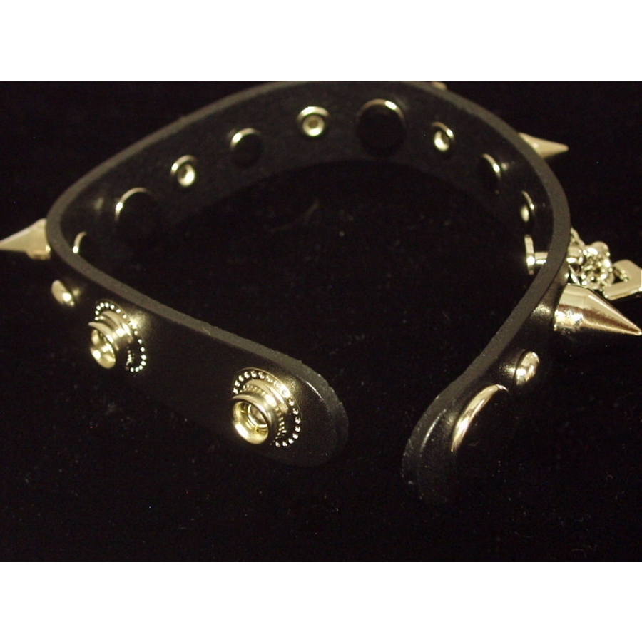 ブレスレット スタッズ 本革[品番：ECLA0000728]｜Eight Channel