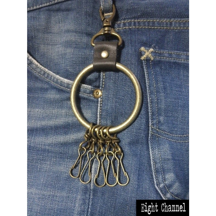 shun　Llife レザーキーチェーン完全新品未使用・未開封 Llife LEATHER KEY CHAIN LIDNM げんじ - メルカリ