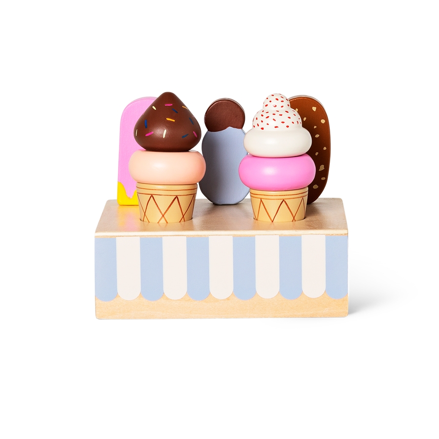 木製おもちゃ（アイスクリーム）[品番：ZBRH0012723]｜Flying Tiger