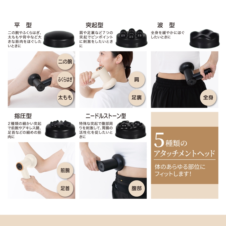 新商品 小型マッサージ器 KINMAKUトルネーダー[品番：GLJE0000009