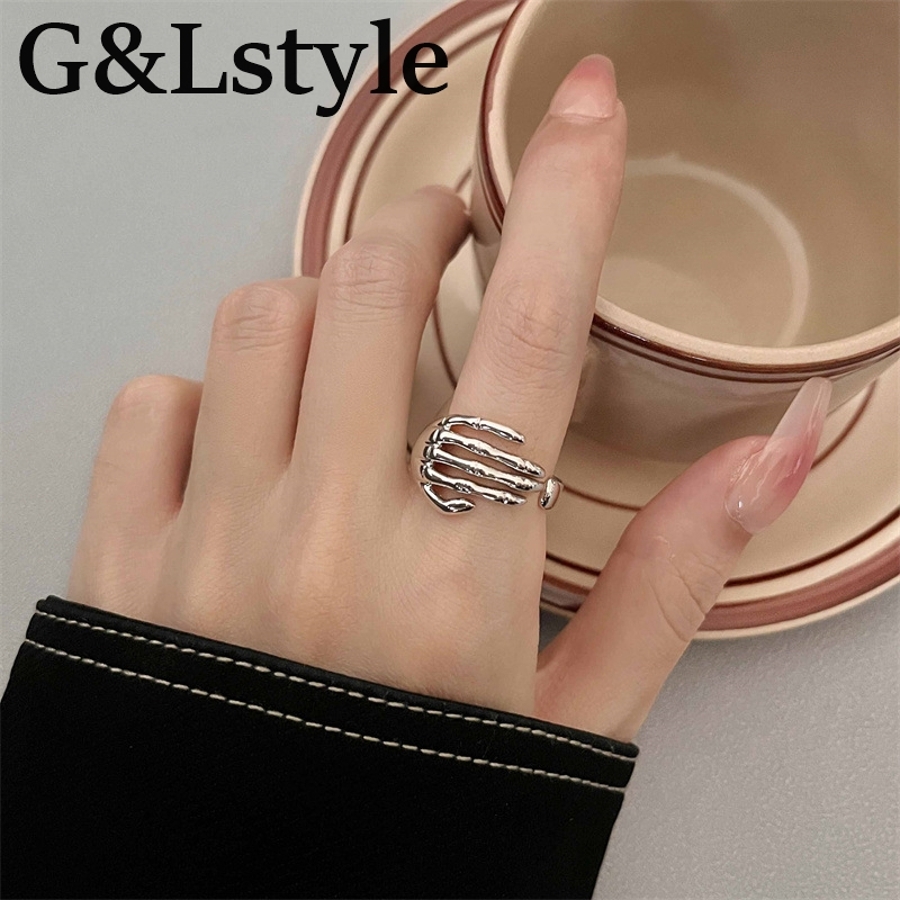 大切な人へのギフト探し ハンドモチーフシルバーリング 10239[品番：XB000010505]｜G&L アクセサリー