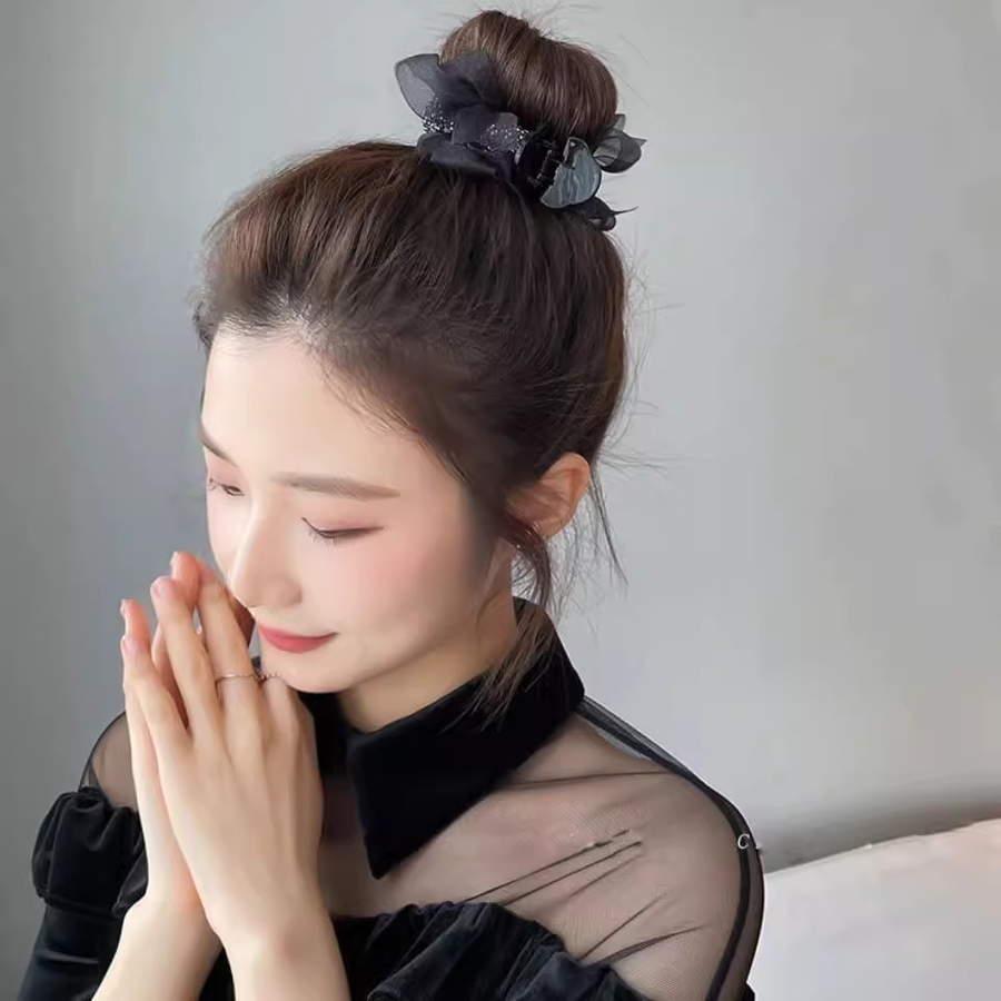 リボンモチーフヘアクリップ 10420[品番：XB000010686]｜G&L