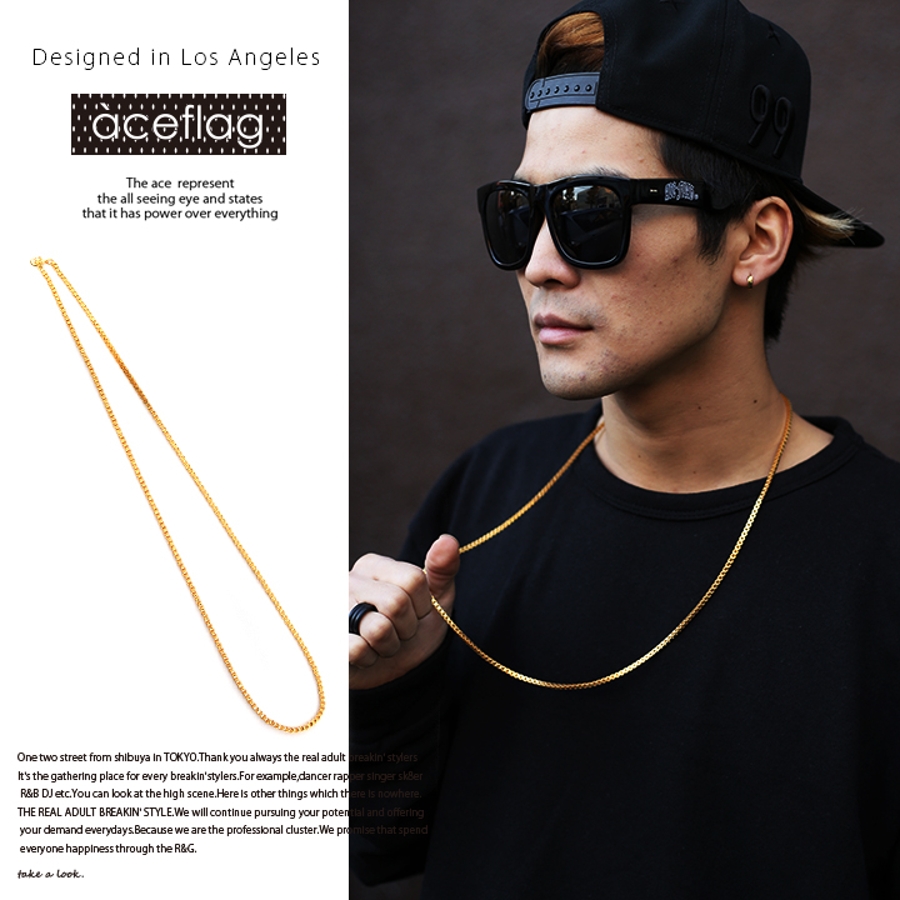 ネックレス≪75cmVENETIAN CHAIN BLINGBLING[品番：HKHM0000490]｜本格派大人のB系  （ホンカクハオトナノビーケイ）のメンズファッション通販｜SHOPLIST（ショップリスト）