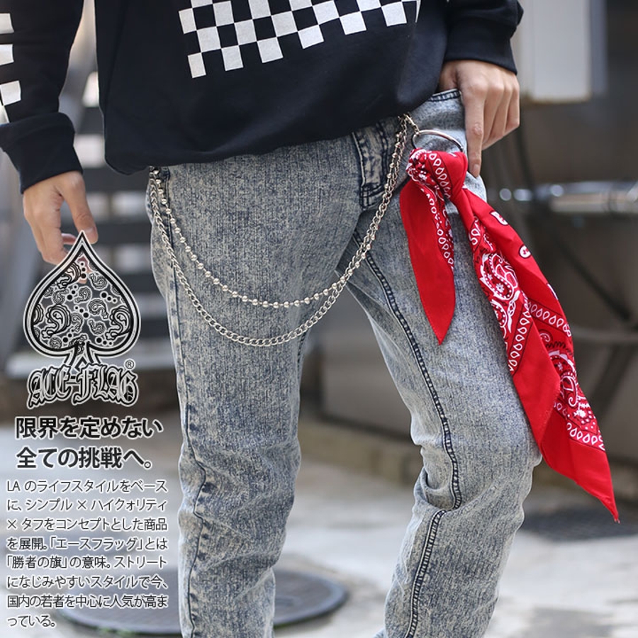 バンダナ【AF WC ST[品番：HKHM0004974]｜本格派大人のB系 （ホン