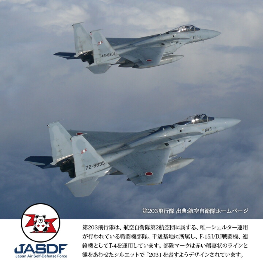 キーホルダー自衛隊 グッズ 第203飛行隊[品番：HKHM0006273