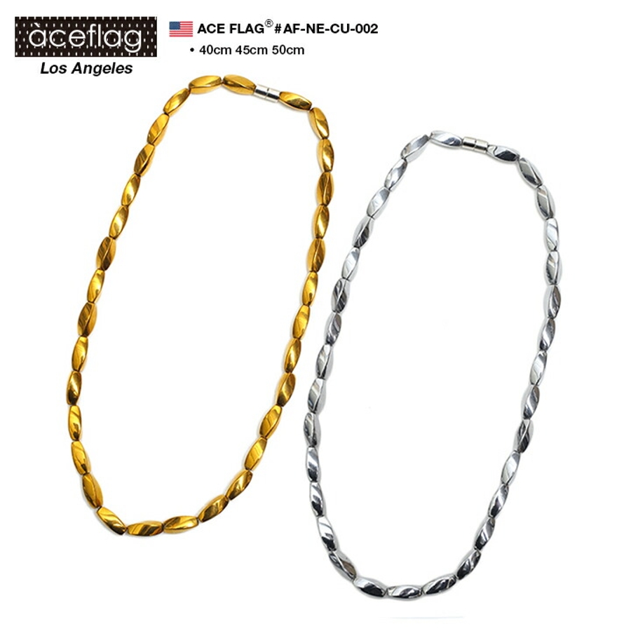 ネックレスソフトワイルド ヘマタイトネックレス 磁気[品番