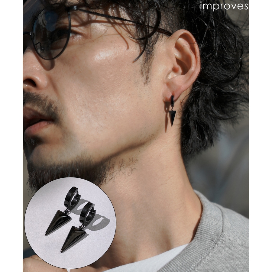真*郎様 あるじゃん 拡張ピアス メンズ 髭 ピアス セプタムピアス 0G 00G 11mm 髭 ustache Septum