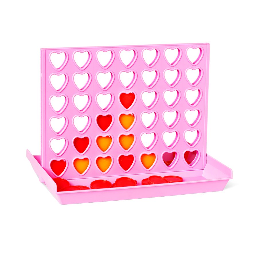 オーダーページ TXT プルバトゥ バブーシュカ ピンク・赤 ハート ハートの四目並べ[品番：ZBRH0004052]｜Flying Tiger Copenhagen