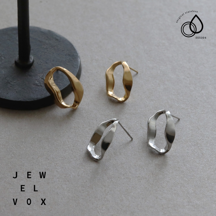 ピアス ステンレス製 SUS304[品番：VX000008657]｜Jewel vox