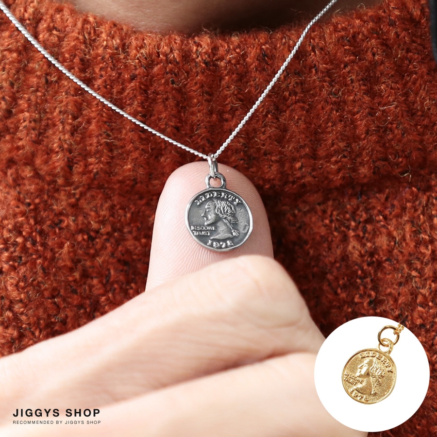 ◆シルバーコインネックレス◆