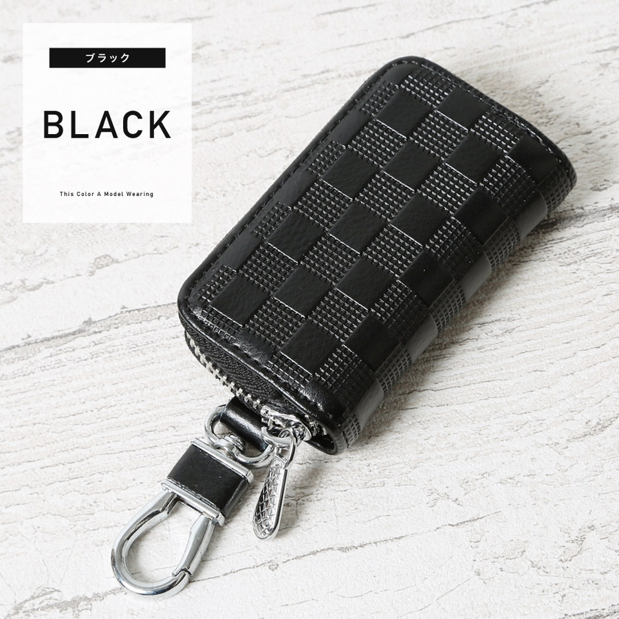 ◇チェック柄スマートキーケース◇[品番：JG000010902]｜JIGGYS SHOP