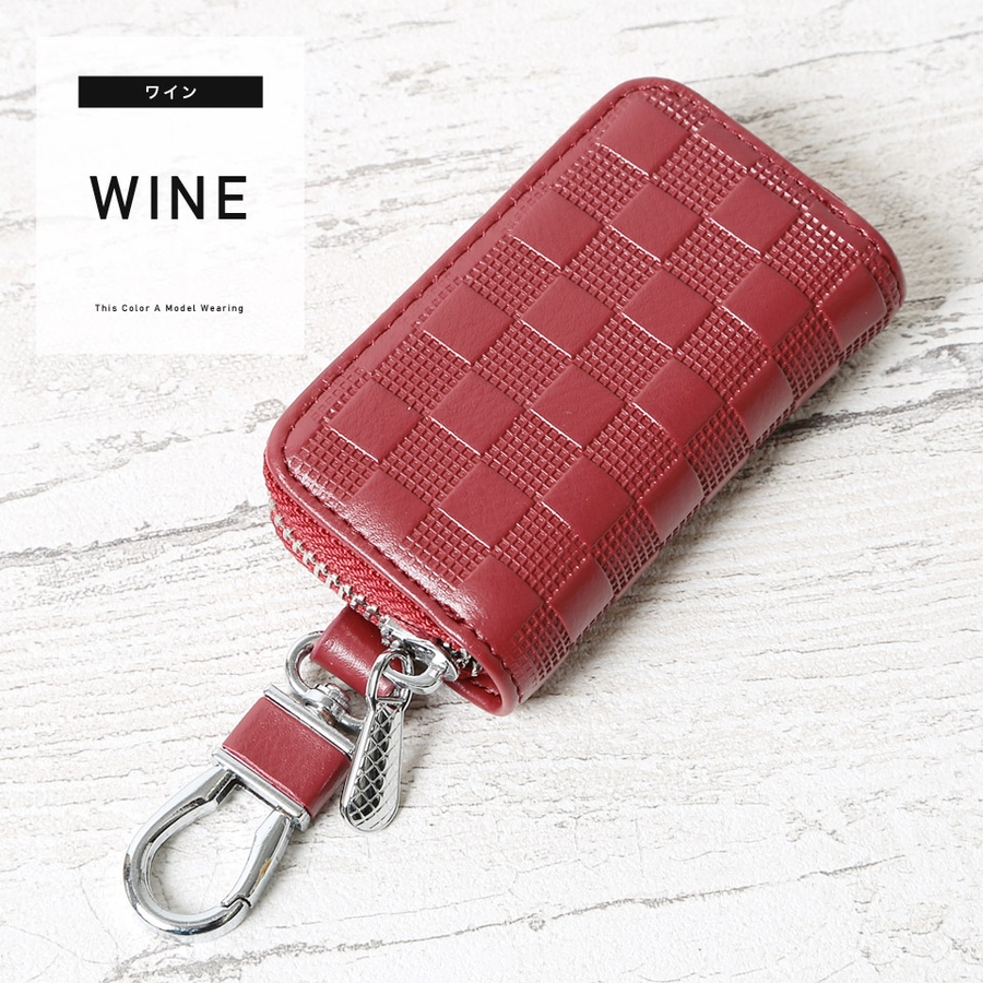 ◇チェック柄スマートキーケース◇[品番：JG000010902]｜JIGGYS SHOP