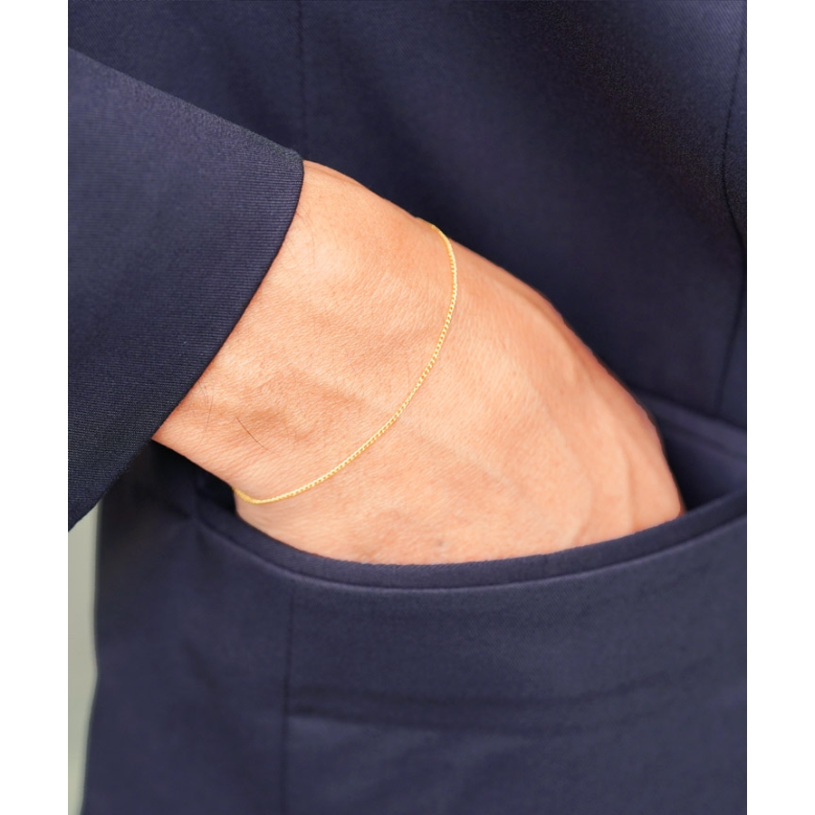 Kaya◆希少✧オパリーナブレスレット✧14kgf ◇14KGF シンガポールチェーン ブレスレット◇[品番：JG000013583