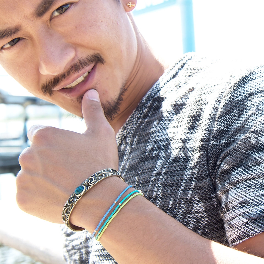 luce&me ターコイズバングル 0_9a0c790a798db1e0430f96db6089