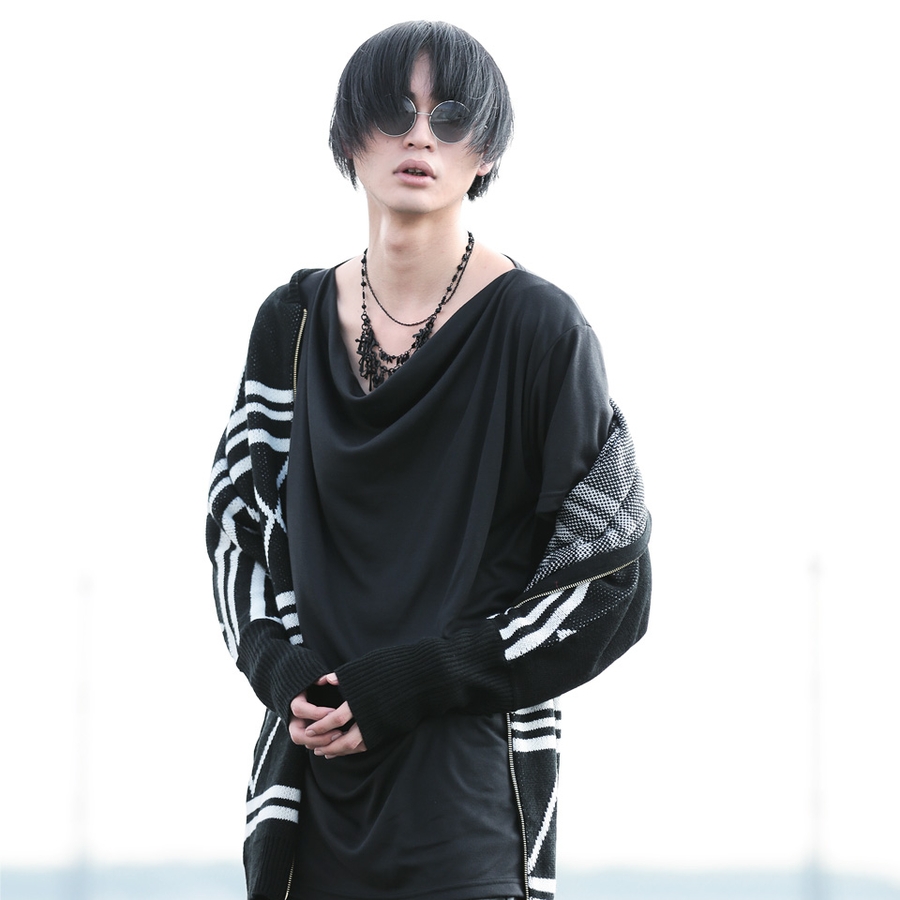 ◇SEANA(シーナ) マットブラッククロスネックレス◇ネックレス