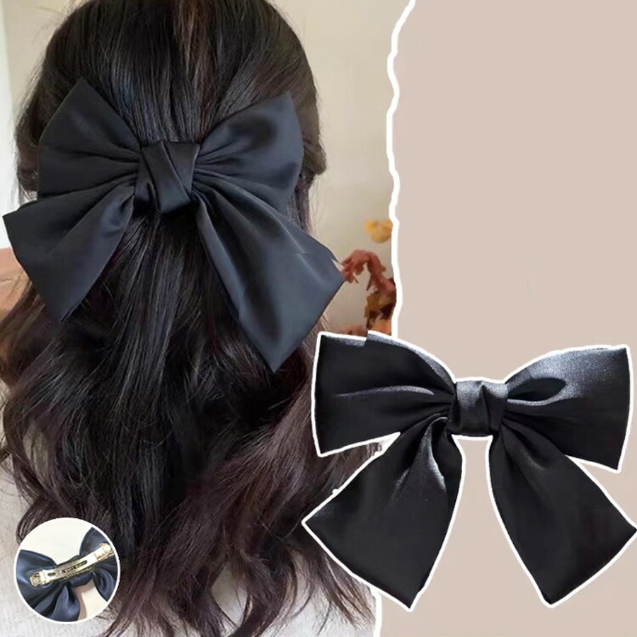 バレッタ 全3色 リボン[品番：JSFW0011808]｜JS FASHION（ジェーエス  