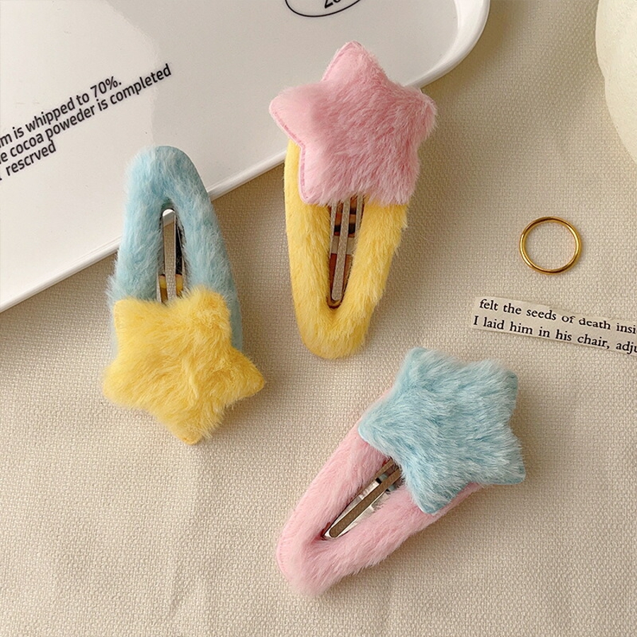 RINDO SHOP ゆそん めじるしチャーム ヘアピン ヘアピン 星型 全4色[品番：JSFW0014658]｜JS FASHION（ジェーエス