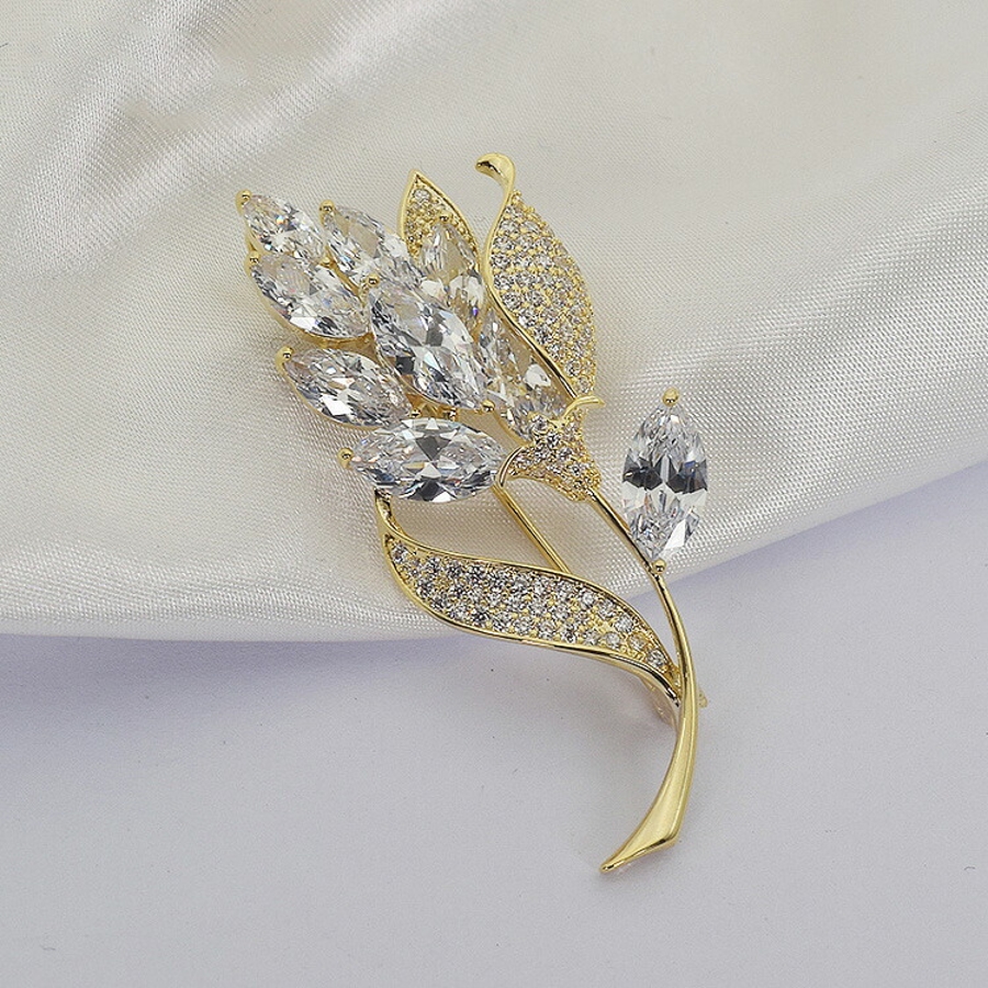 ブローチ フラワーモチーフ 花[品番：JSFW0014675]｜JS FASHION