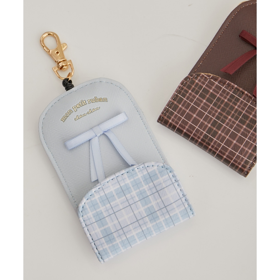 リバティ ラミネート リール式キーケース〈ジェニーズリボンズ〉CPK&S リバティ ラミネート リール式キーケース〈ジェニーズリボンズ〉CPK&S