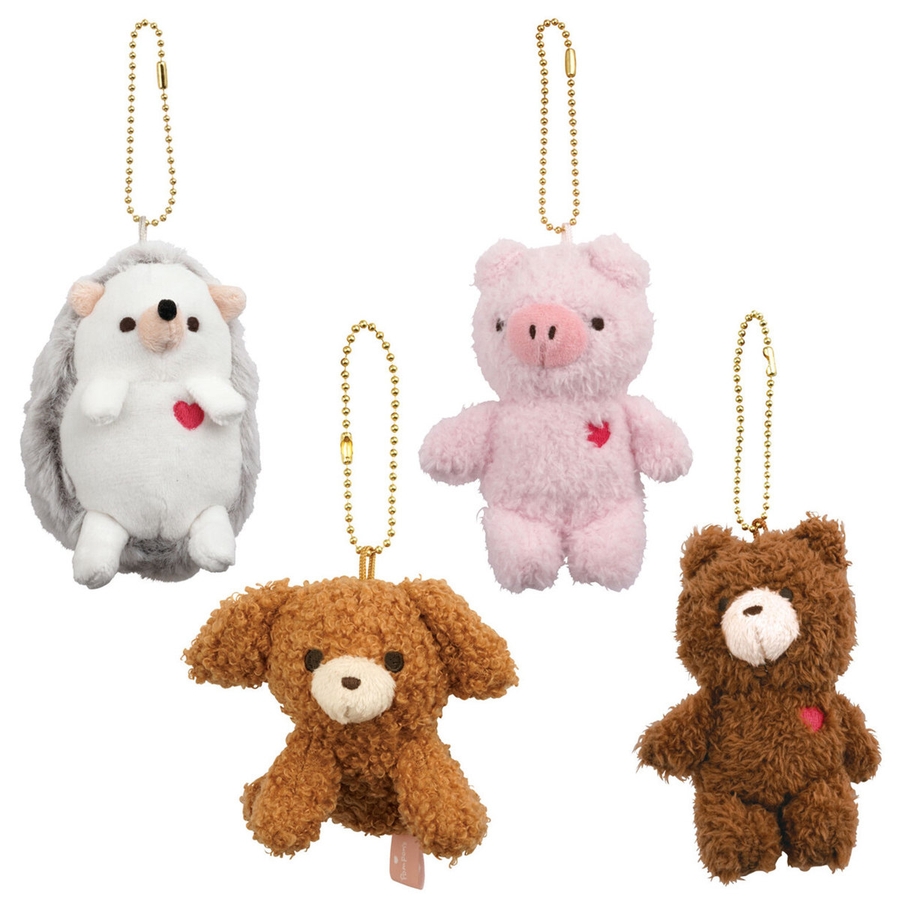 キーホルダー マスコット ぬいぐるみボールチェーン[品番